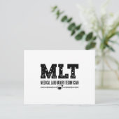 MLT Medical Laboratory Technician Science Lab Tech ポストカード (スタンド正面)