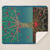 MLTS思いやりツリーシャーパブランケットメディア シェルパブランケット (正面(横))