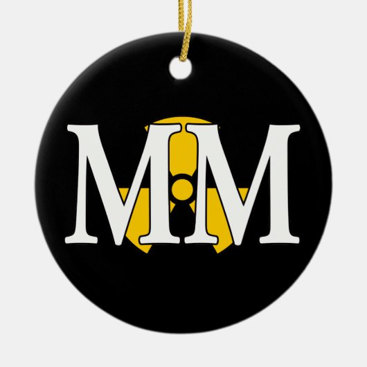 MMの原子力のオーナメント セラミックオーナメント (正面)