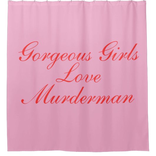 MMウィメンズシャワーカーテン シャワーカーテン (正面)