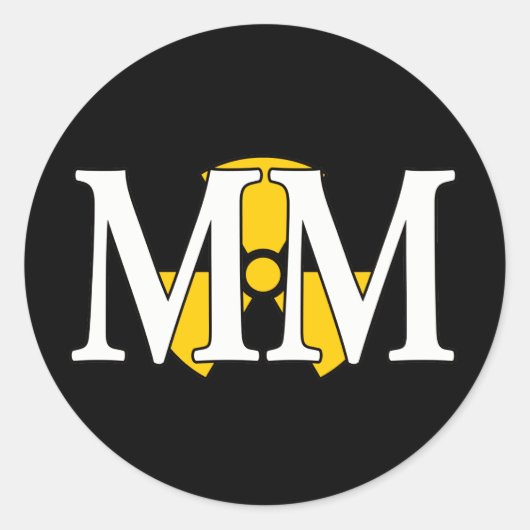 MM – マシニストのメイト ラウンドシール (正面)