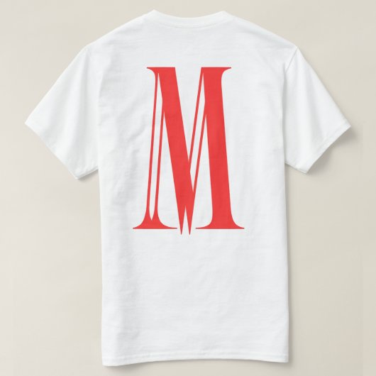 MM Tシャツ (デザイン裏面)