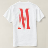 MM Tシャツ (デザイン裏面)