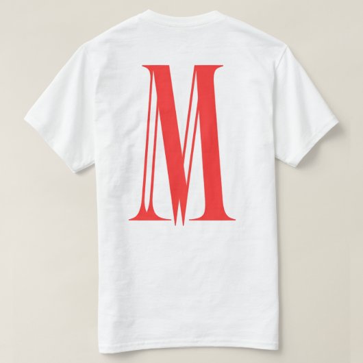 MM Tシャツ (デザイン裏面)