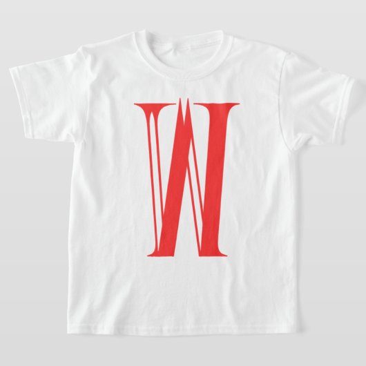 MM 'W' キッズTシャツ Tシャツ (レイダウン)