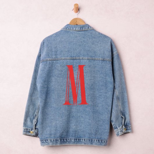 MM Women's Jacket デニムジャケット (ハンガー)