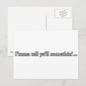 「mmaに何か…」 ポストカード (正面/裏面)