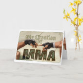 MMAの作成 カード (黄色い花)