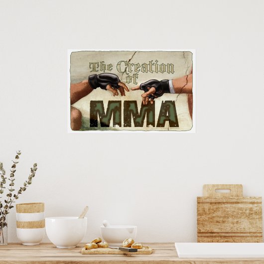 mmaの創設 ポスター (キッチン)