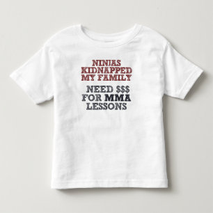 MMAの幼児のワイシャツ トドラーTシャツ