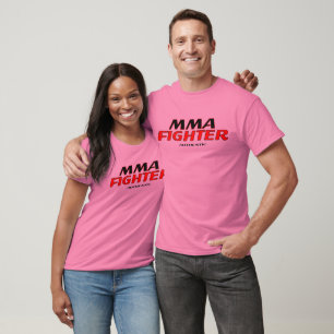 MMAの戦闘機の確実な種族のTシャツ Tシャツ