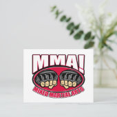 MMAの拳 ポストカード (スタンド正面)
