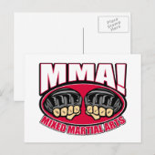 MMAの拳 ポストカード (正面/裏面)