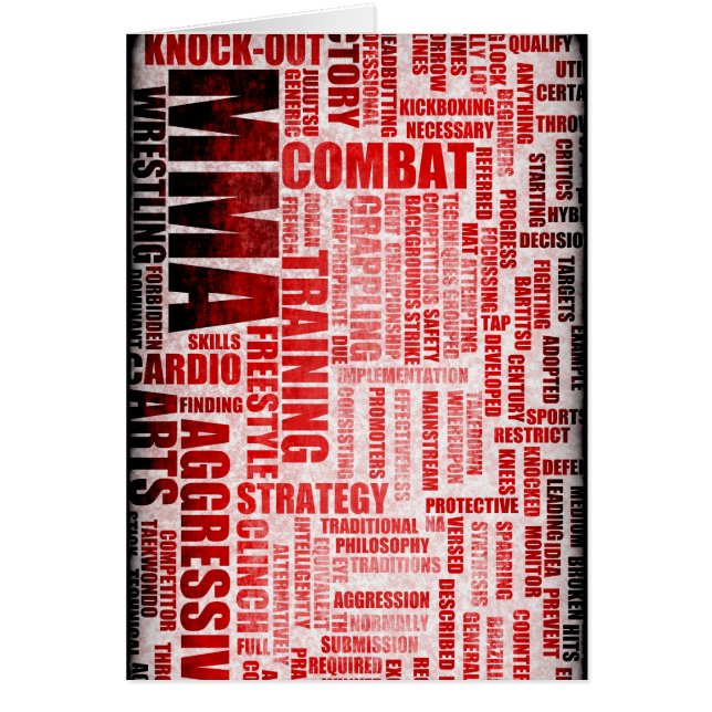 MMAの混合された武道 (正面)