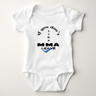 MMAの許可を好まなければ ベビーボディスーツ
