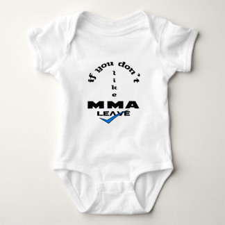 MMAの許可を好まなければ ベビーボディスーツ