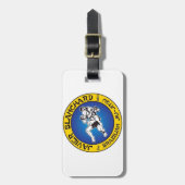 mmaのjiuのjitsuのbjj ラゲッジタグ (正面縦)