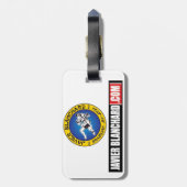 mmaのjiuのjitsuのbjj ラゲッジタグ (裏面縦)