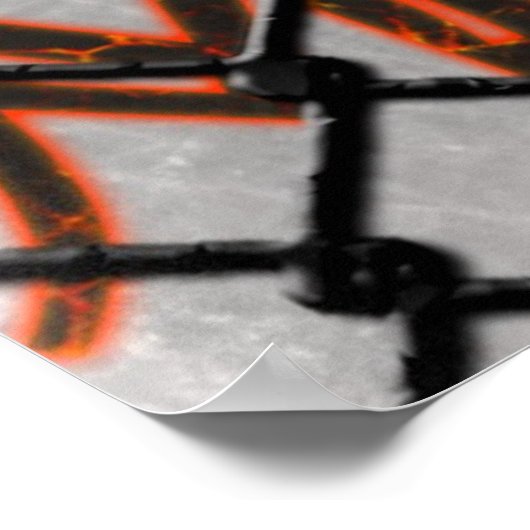 Mmaケージド ポスター (角)