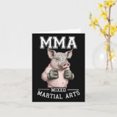 mmaピグおもしろい – タイボクシングケージファイティング カード (黄色い花)