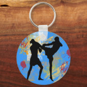 Mmaヘッドキック キーホルダー (正面)