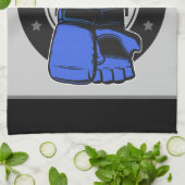 mmaミッパーソナライズされたクス武術アーツファイトクラブ キッチンタオル (折り畳み)