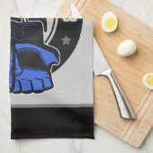 mmaミッパーソナライズされたクス武術アーツファイトクラブ キッチンタオル (四つ折り)