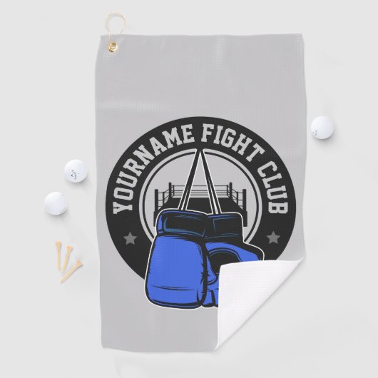mmaミッパーソナライズされたクス武術アーツファイトクラブ ゴルフタオル (インサイチュ)