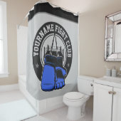 mmaミッパーソナライズされたクス武術アーツファイトクラブ シャワーカーテン (インサイチュ)