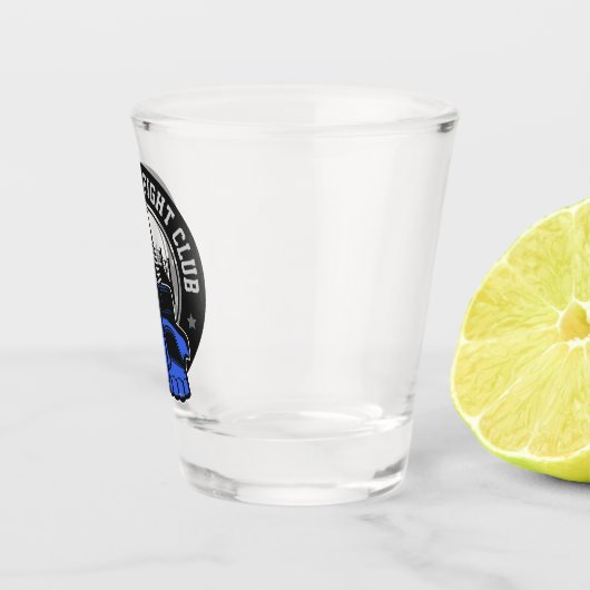 mmaミッパーソナライズされたクス武術アーツファイトクラブ ショットグラス (右)