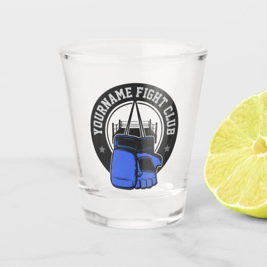 mmaミッパーソナライズされたクス武術アーツファイトクラブ ショットグラス