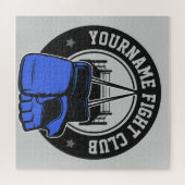 mmaミッパーソナライズされたクス武術アーツファイトクラブ ジグソーパズル (横)