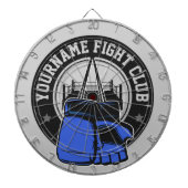 mmaミッパーソナライズされたクス武術アーツファイトクラブ ダーツボード (正面)
