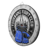 mmaミッパーソナライズされたクス武術アーツファイトクラブ ダーツボード (正面右)