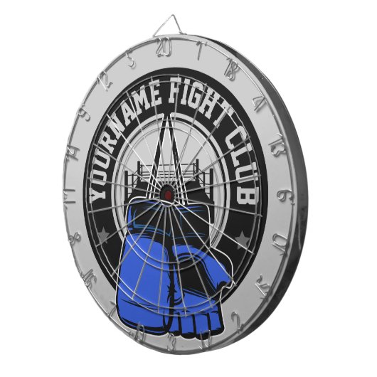 mmaミッパーソナライズされたクス武術アーツファイトクラブ ダーツボード (正面右)