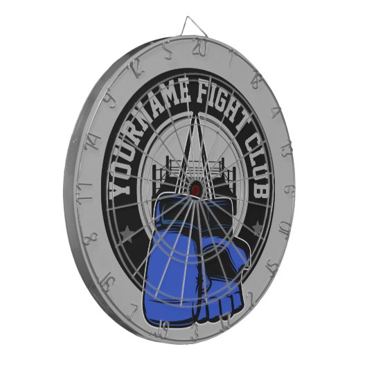mmaミッパーソナライズされたクス武術アーツファイトクラブ ダーツボード (正面左)