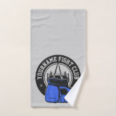 mmaミッパーソナライズされたクス武術アーツファイトクラブ バスタオルセット (ハンドタオル)