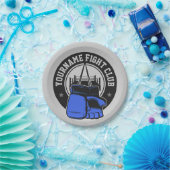 mmaミッパーソナライズされたクス武術アーツファイトクラブ ペーパープレート (パーティー)