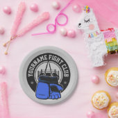 mmaミッパーソナライズされたクス武術アーツファイトクラブ ペーパープレート (パーティー)