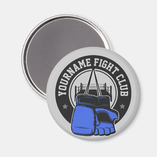 mmaミッパーソナライズされたクス武術アーツファイトクラブ マグネット (正面/裏面)