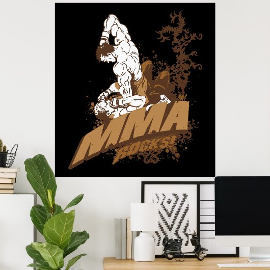 Mma岩 ポスター (ホームオフィス)