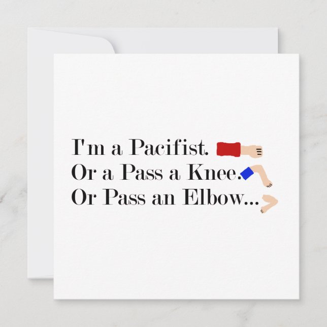 Mma平和主義ユーモアデザイン (正面)