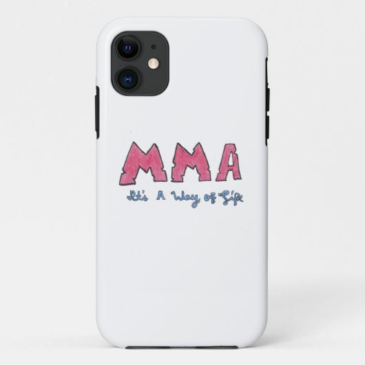 Mma携帯のライフケースだ Case-Mate iPhoneケース (裏面)
