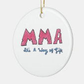 Mma生活の道 セラミックオーナメント (左)