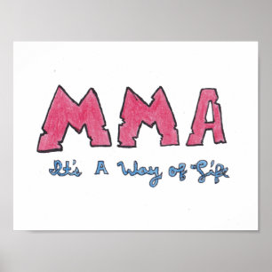 Mma生活の道 ポスター