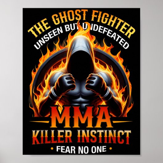 MMA総合格闘技ファイタートレーニング戦闘 ポスター (正面)