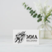 Mma – 混合武術・アーツ・トレーニング 名刺 (スタンド正面)