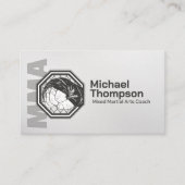 Mma – 混合武術・アーツ・トレーニング 名刺 (正面)