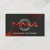 MMA - 総合格闘技トレーニング 名刺 (正面)