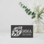 MMA - 総合格闘技トレーニング 名刺 (スタンド正面)